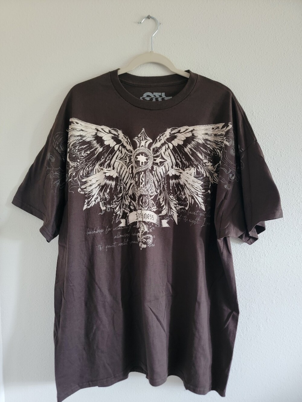 On The Low OTL Brown Graphic T-Shirt Size 2XL